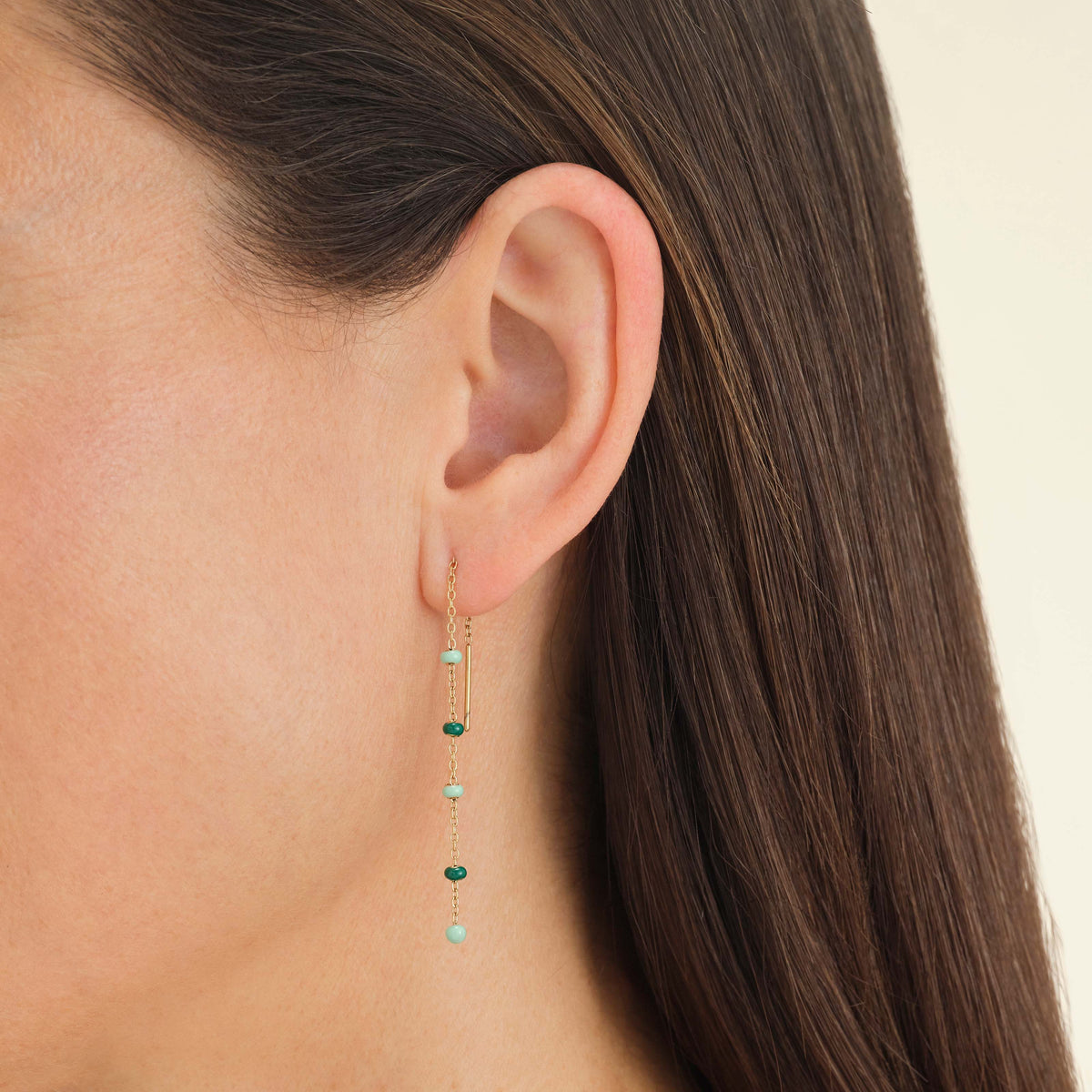 Pendientes Punteados Esmeralda leftcolumn