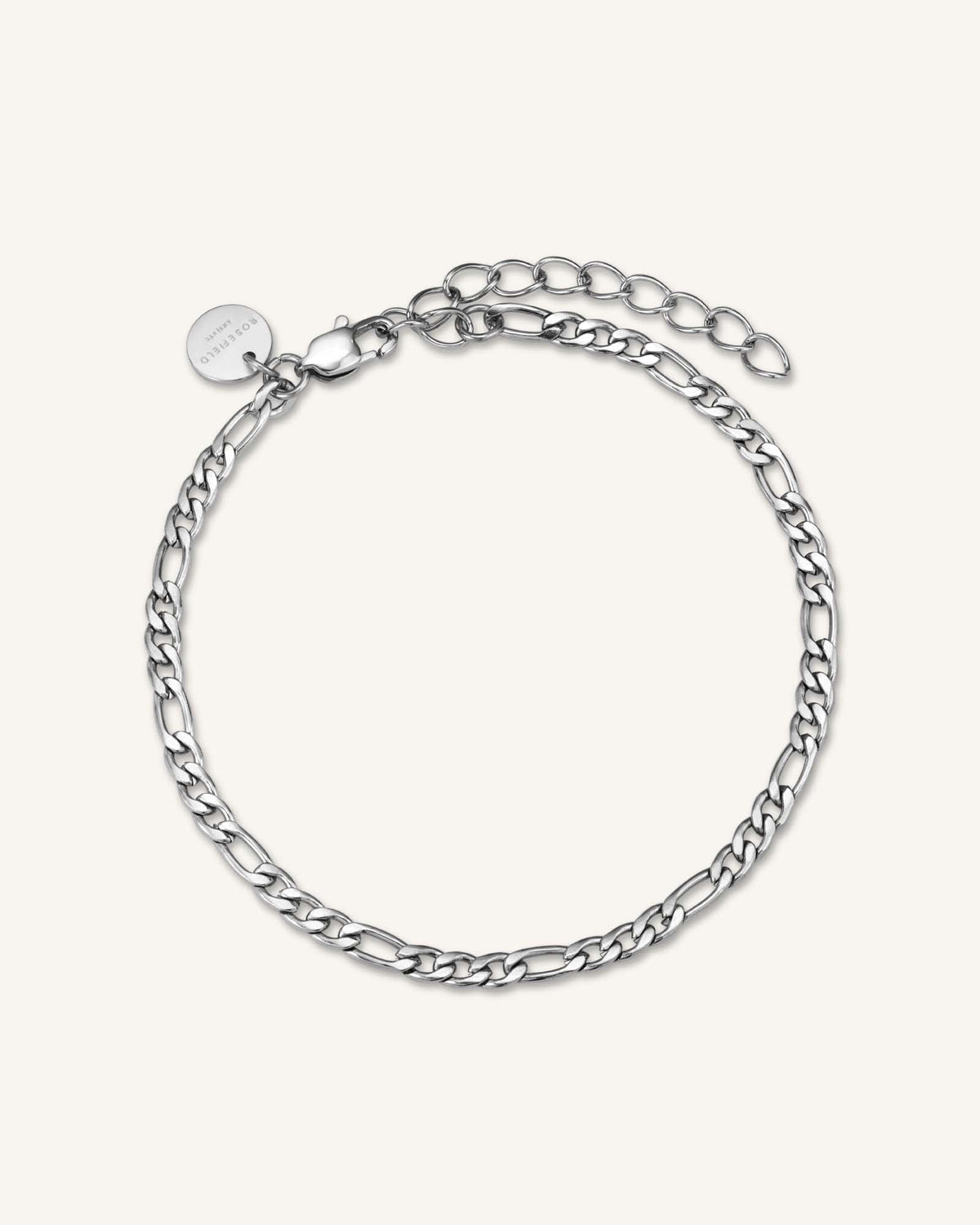 Pulsera Fígaro Plata leftcolumn