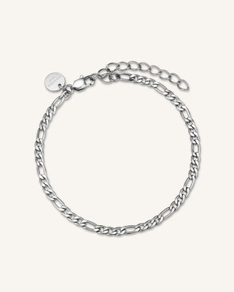 Pulsera Fígaro Plata leftcolumn