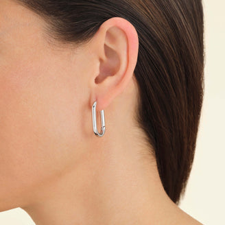 Oval Aretes Aros Plata leftcolumn