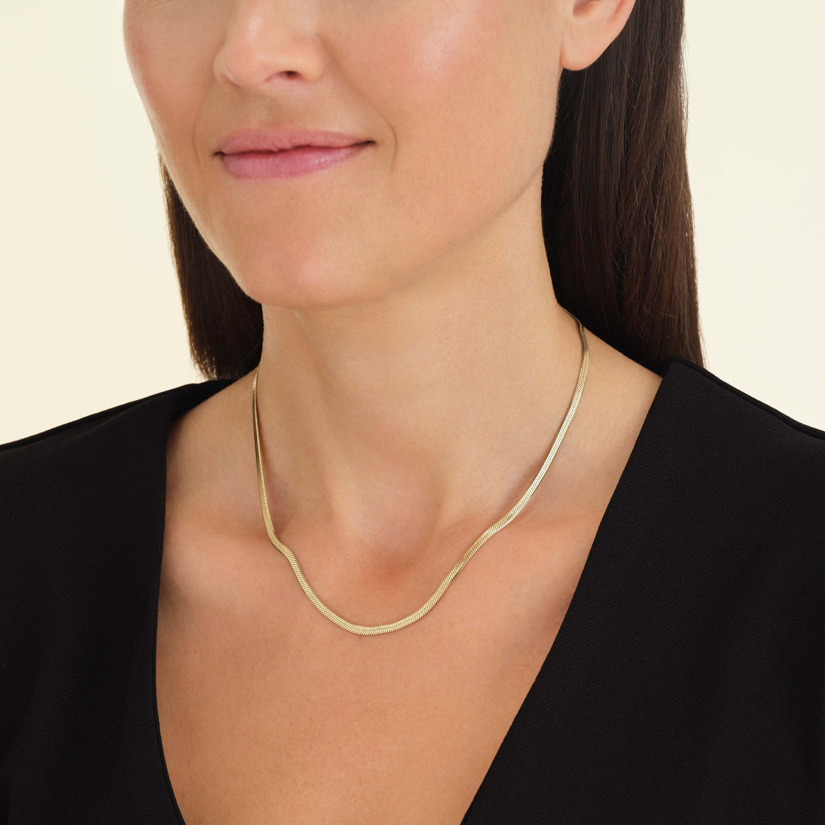 Collar de cadena plana leftcolumn