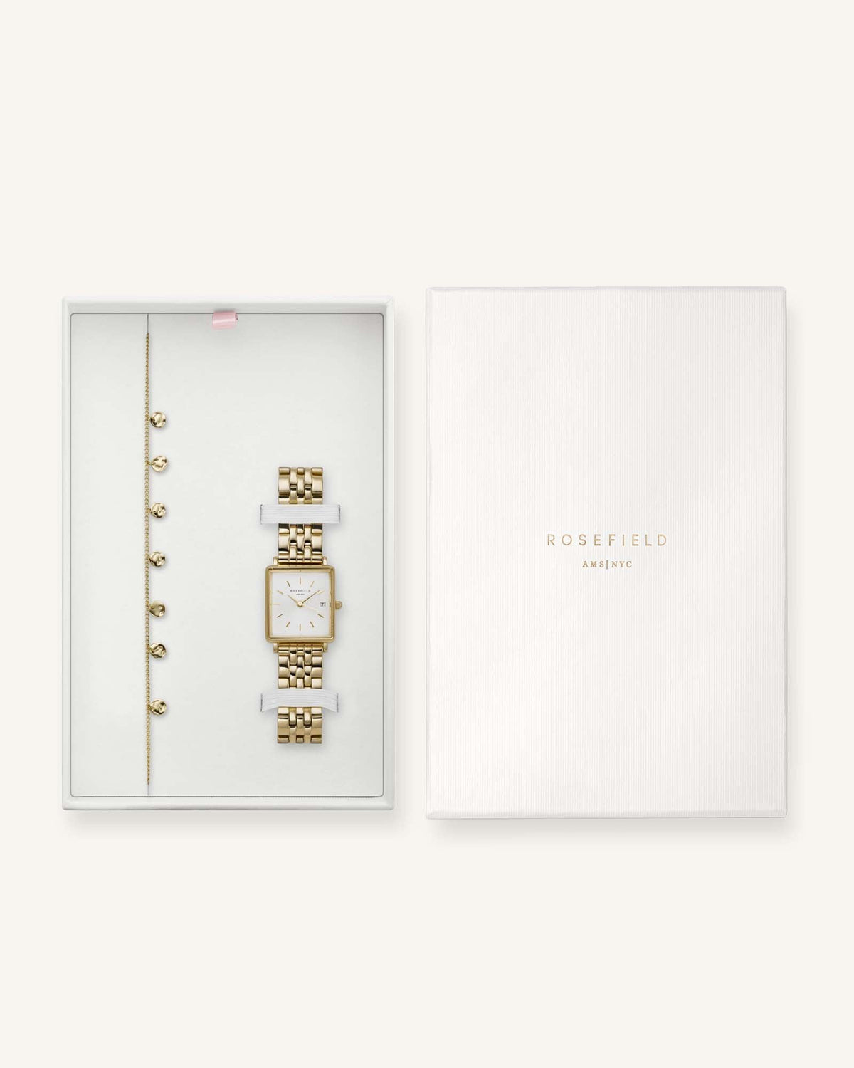 Boxy XS Dorado + Pulsera Set de regalo leftcolumn