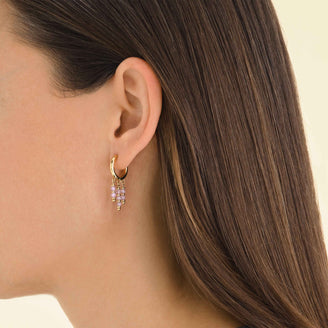 Aro de Cuentas Colgantes Rosa leftcolumn