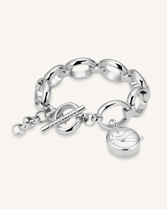Oval Chain Argento leftcolumn