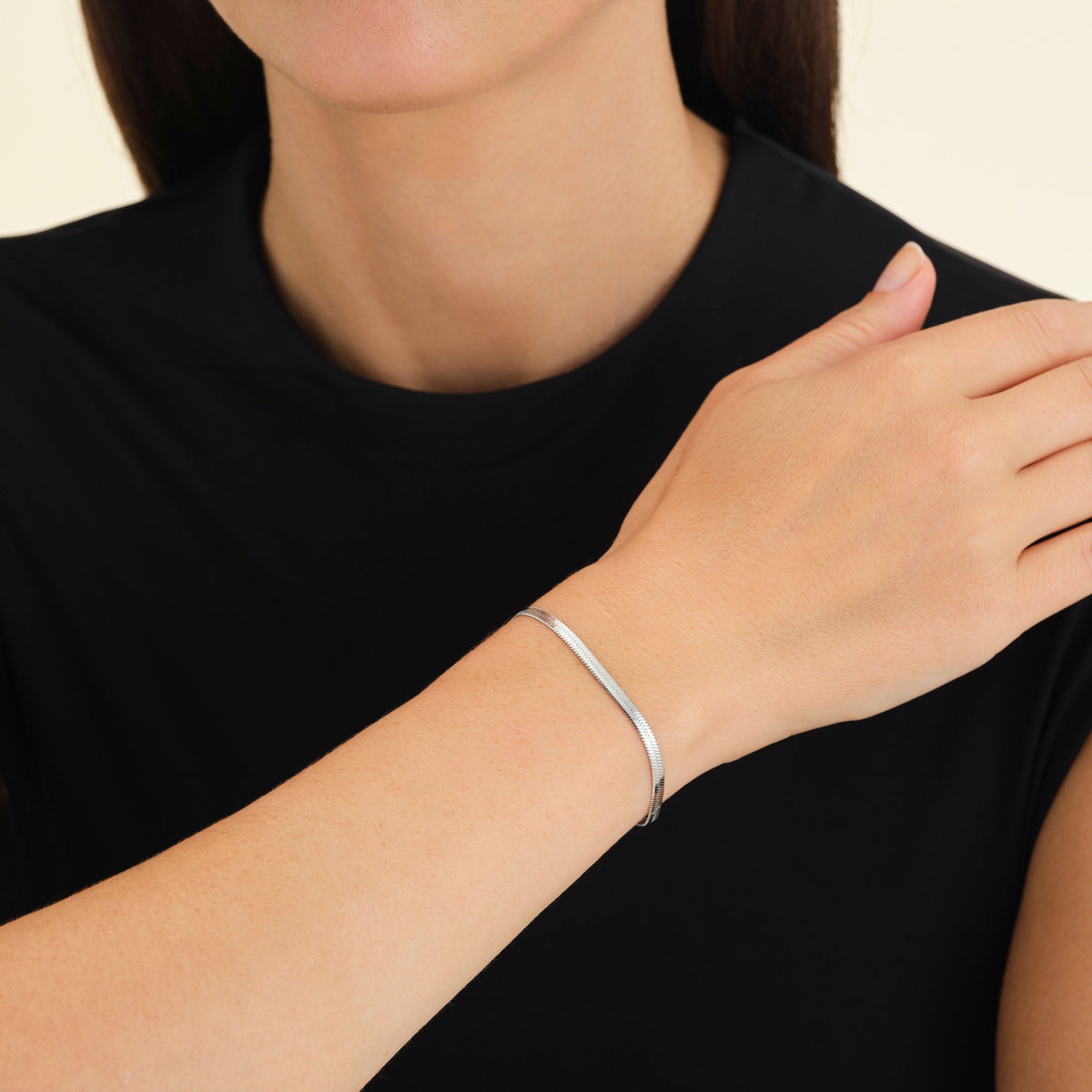 Pulsera de cadena plana leftcolumn