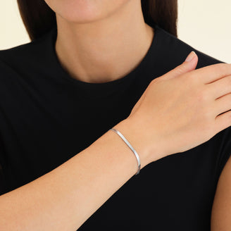 Pulsera de cadena plana leftcolumn