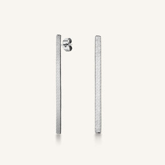 Pendientes cadena serpiente Plata leftcolumn