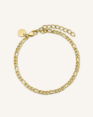 Pulsera Fígaro Oro leftcolumn