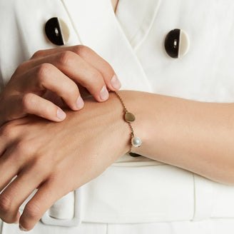 Pulsera concha y perla JSPBRG-J163,leftcolumn,