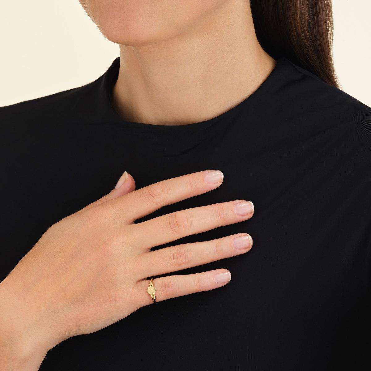 Anillo con inicial meñique JIR44G-J297,JIR46G-J298,JIR48G-J299,leftcolumn