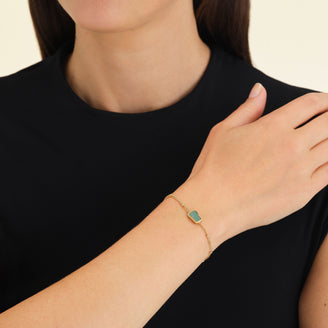 Pulsera Orgánica De Gema JBOGG-J656,leftcolumn,