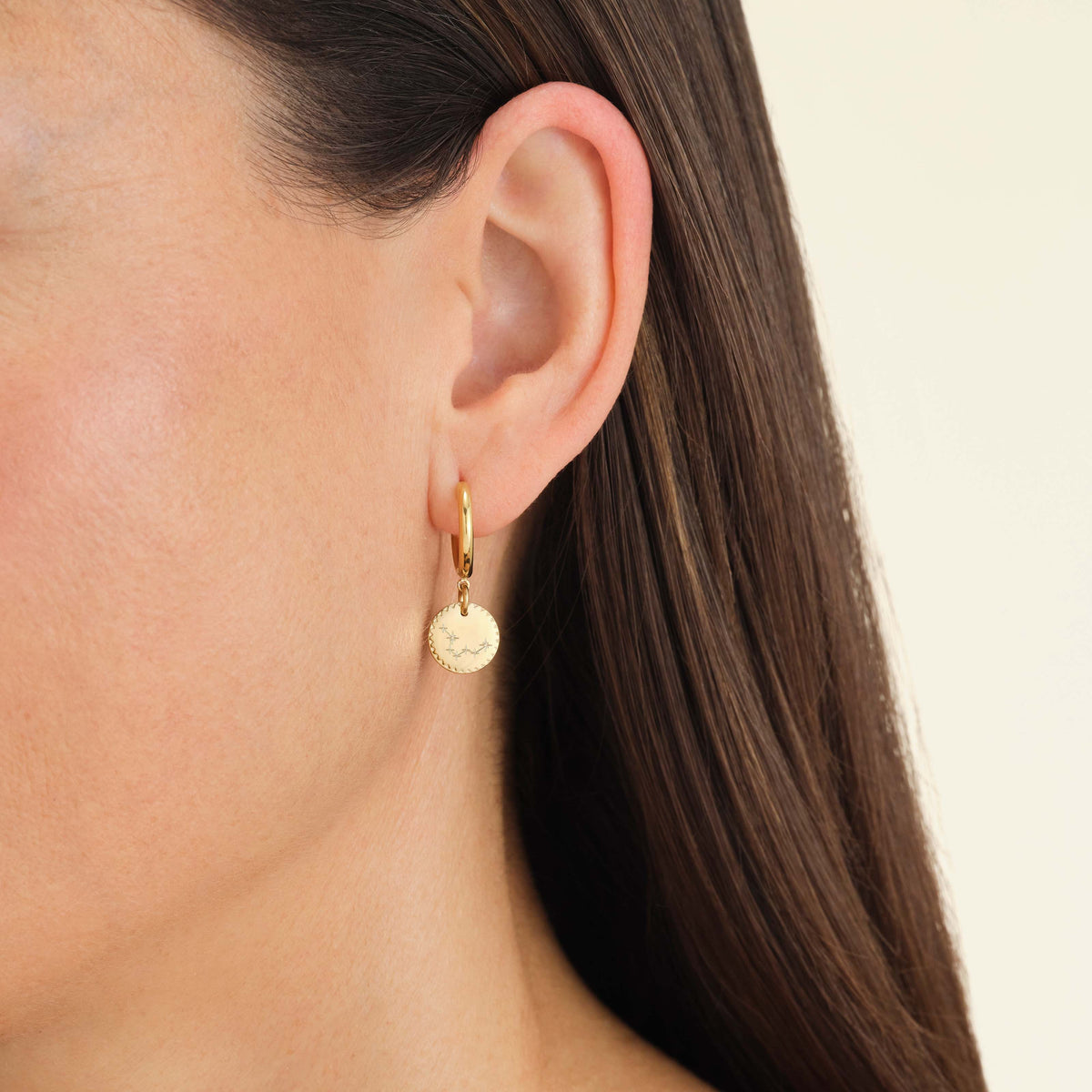 Aretes con moneda JCHG-J277,leftcolumn