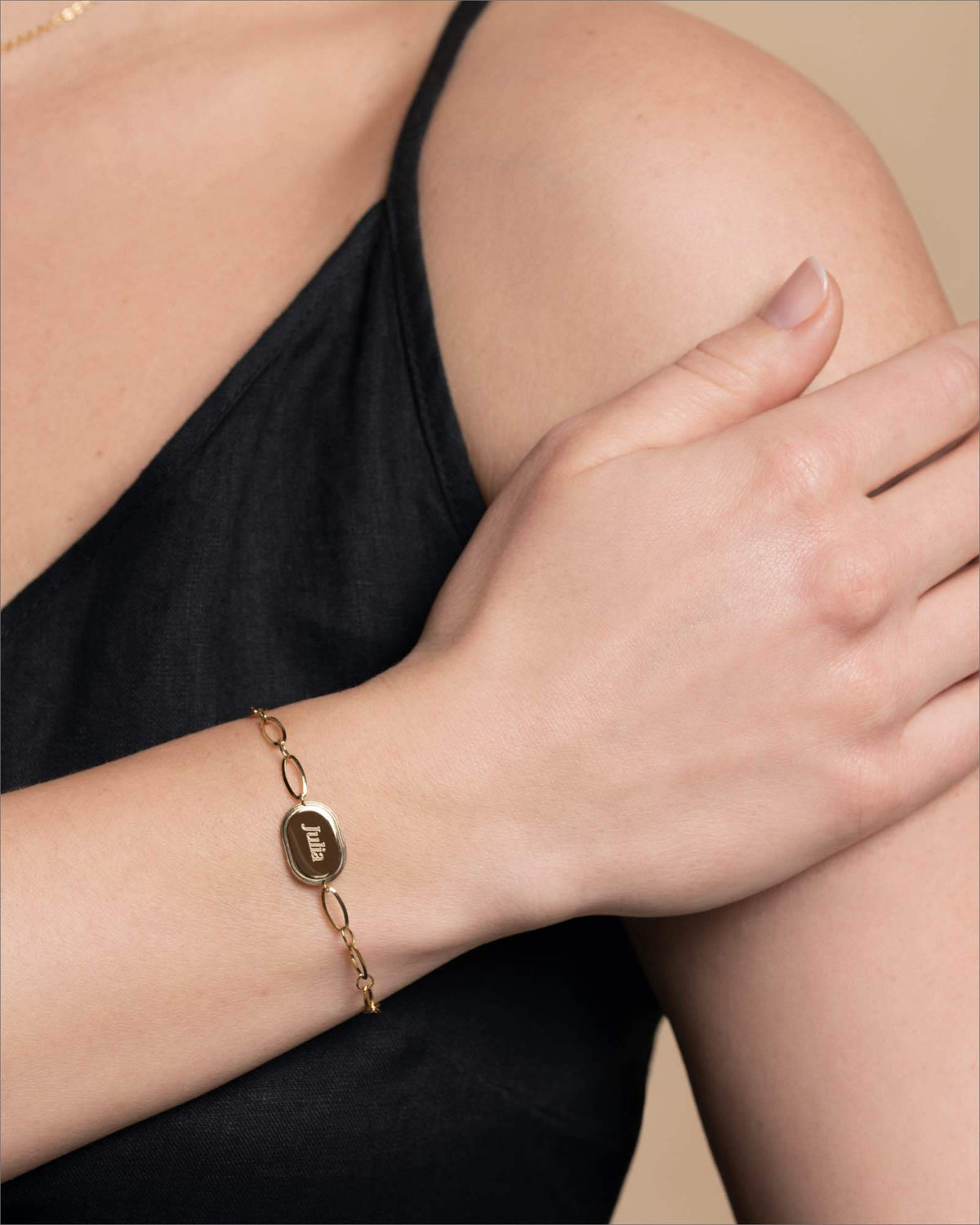 Oval Pulsera de eslabones JBOIG-J487,leftcolumn,