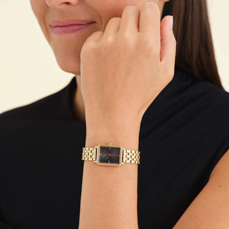 Octagon XS Negro Dorado - Con Grabado OBGSG-O61_Engrave,leftcolumn