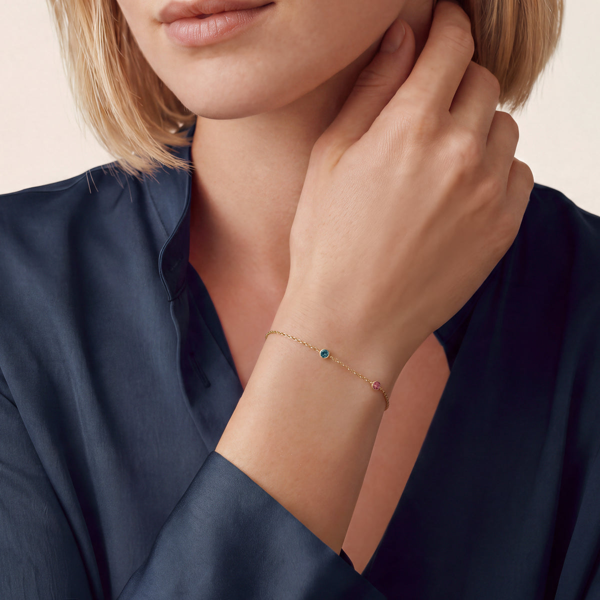 Pulsera 2 Piedras B-Gold-2,leftcolumn