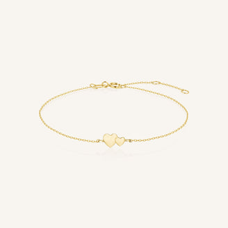 Pulsera Duo Corazón leftcolumn