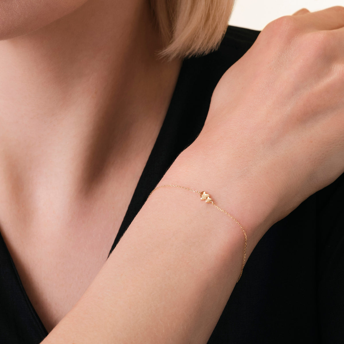 Pulsera Duo Corazón leftcolumn
