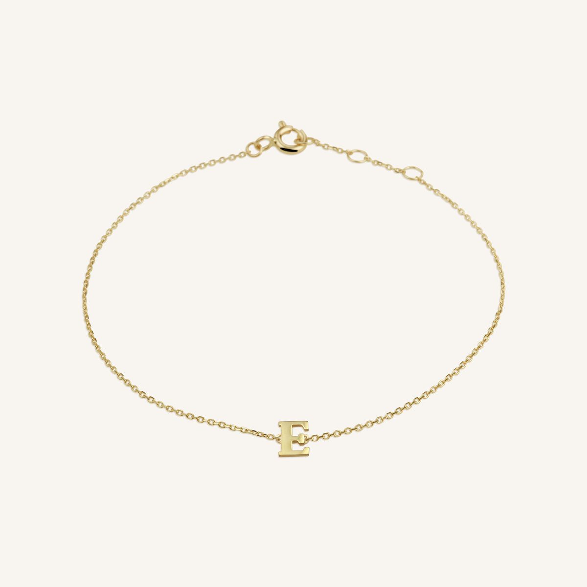 Initial Bracelet E leftcolumn
