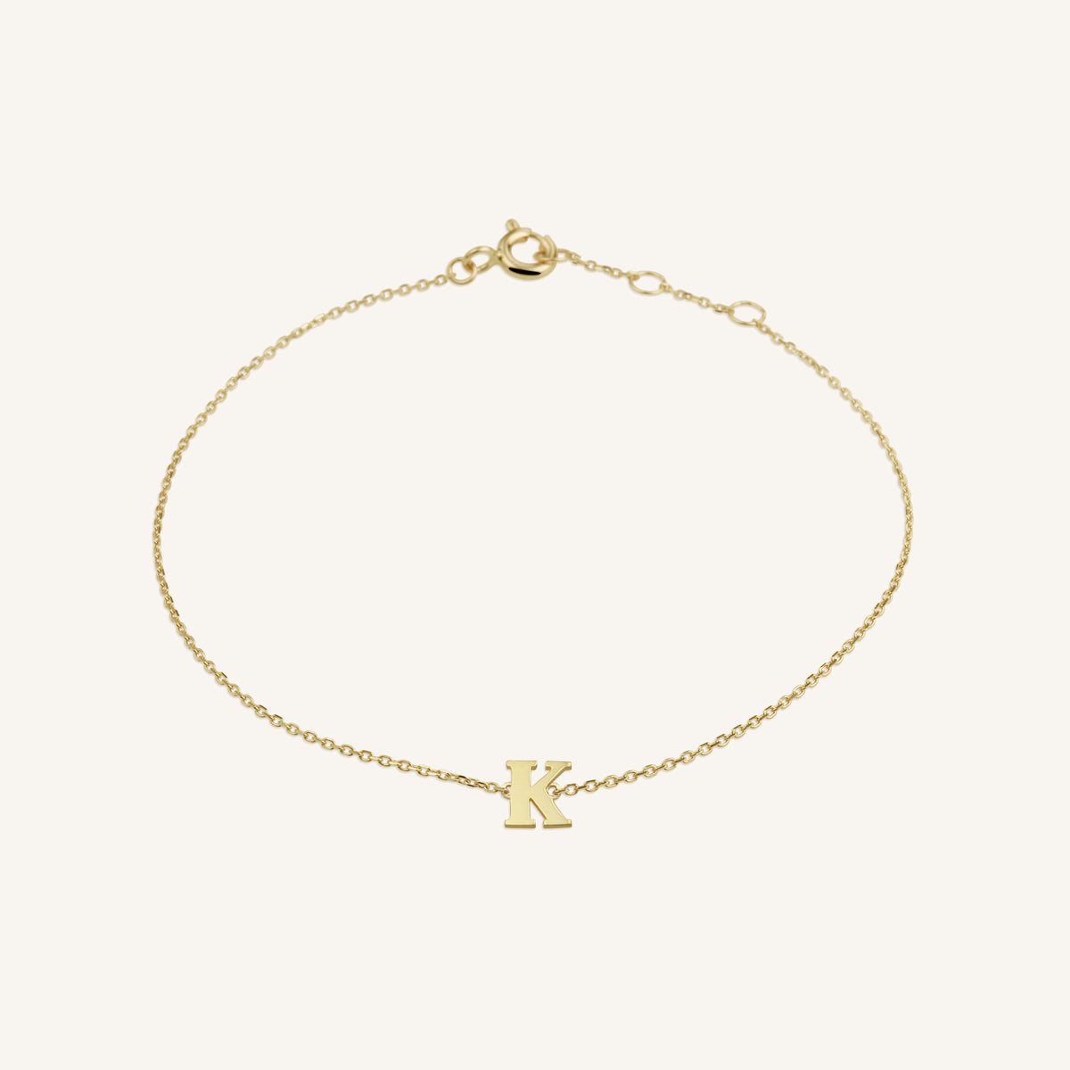Initial Bracelet K leftcolumn