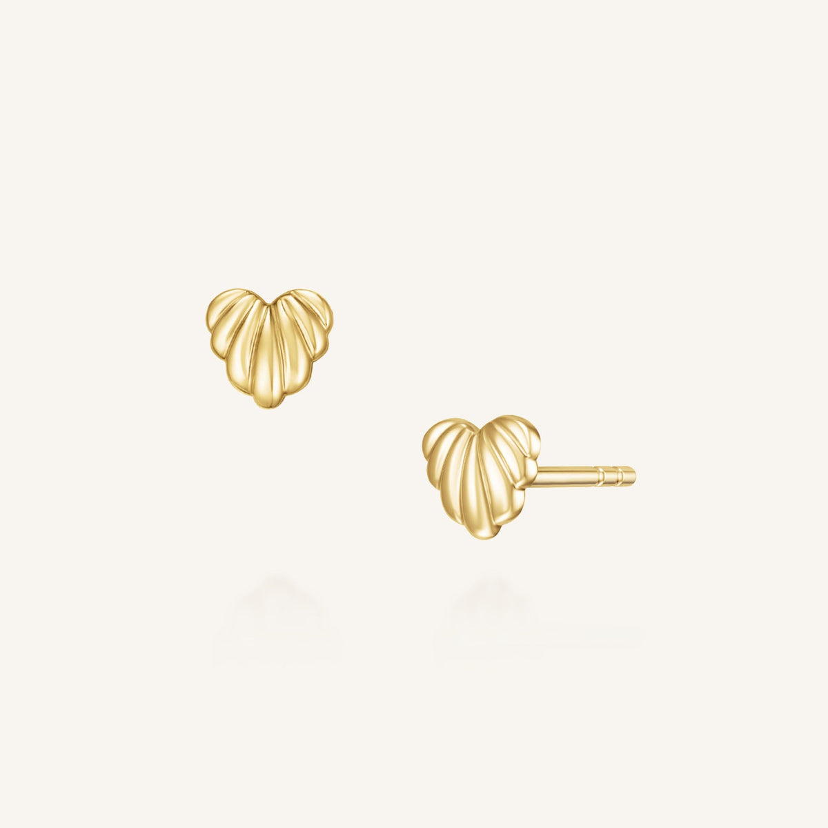 Pendientes Corazón Estriado leftcolumn