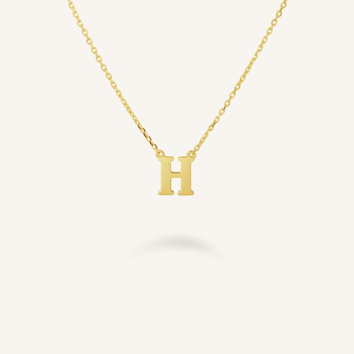 Initial Necklace H leftcolumn