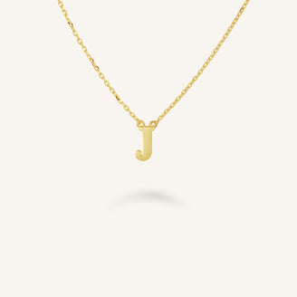 Initial Necklace J leftcolumn