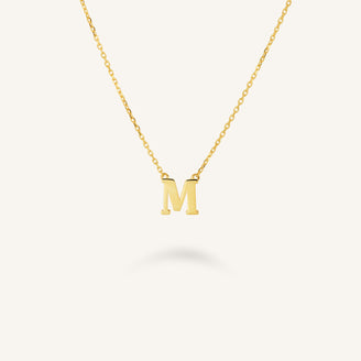 Initial Necklace M leftcolumn