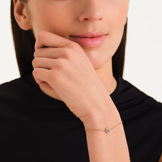 Pulsera Letra G con cristales leftcolumn