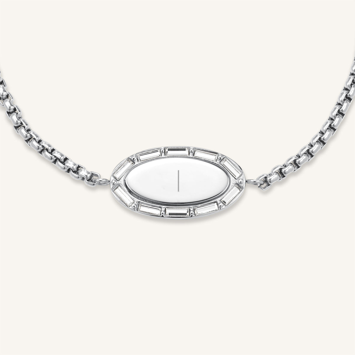 Pulsera Baguette Óvalo JBOBG-J1151, leftcolumn