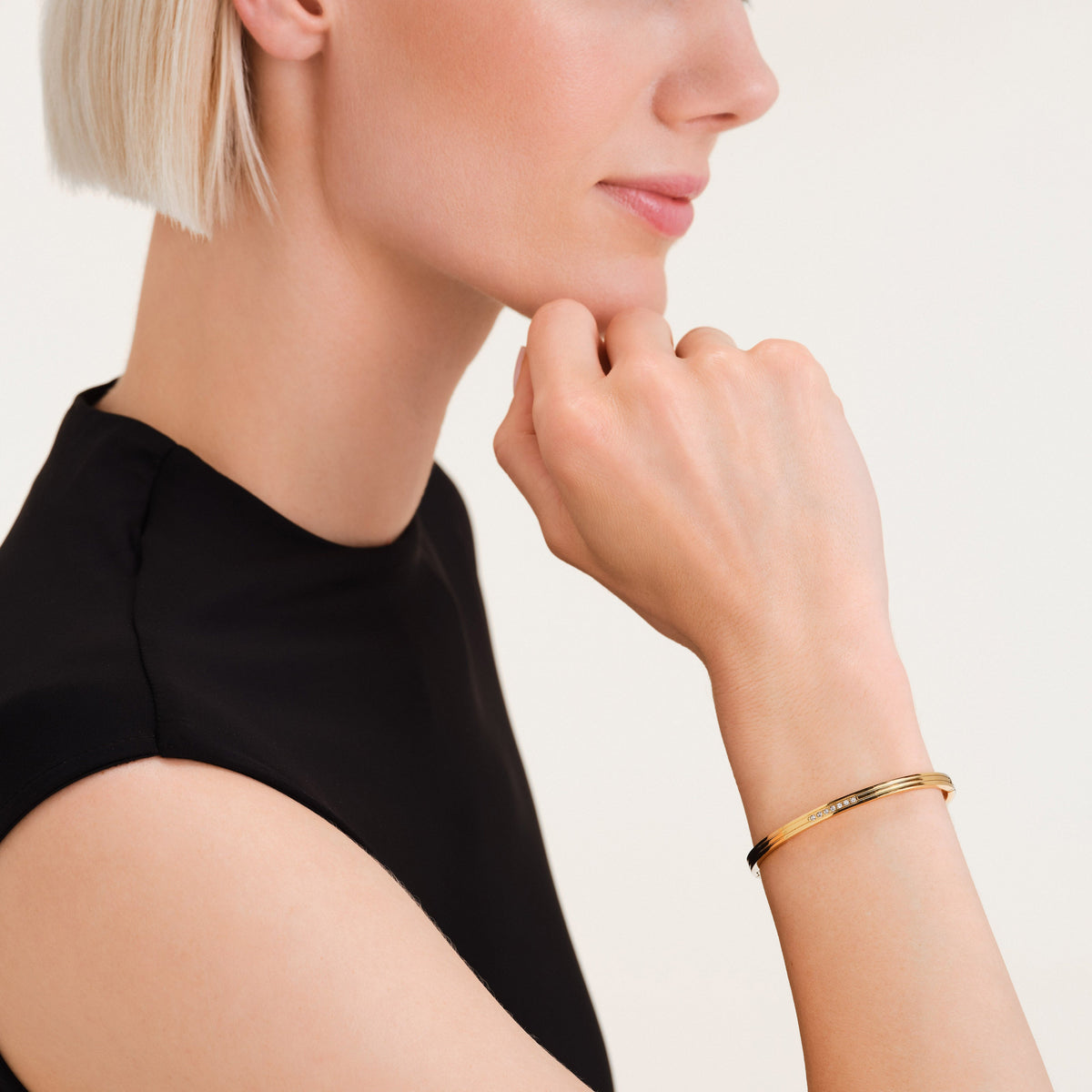Brazalete con Cristales a Rayas JBSCG-J1037,leftcolumn,