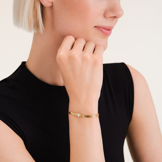 Pulsera Cadena Serpiente Corazón JBSWG-J1010,leftcolumn