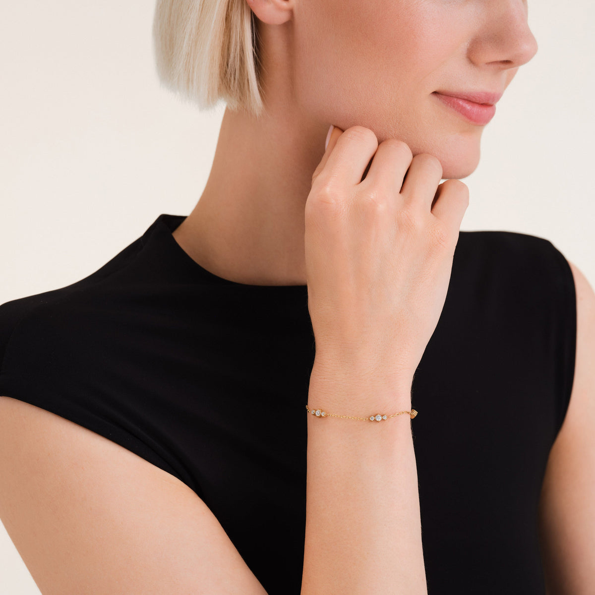 Pulsera de Tres Piedras JBTCS-J1021,leftcolumn