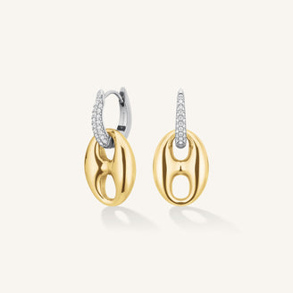 Pendientes Bicolor Cristal leftcolumn