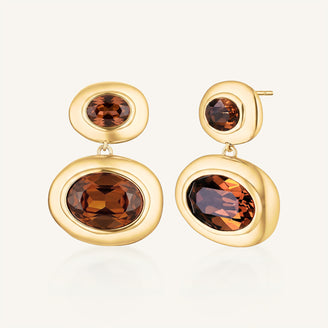 Pendientes Largos Efecto Fundido leftcolumn