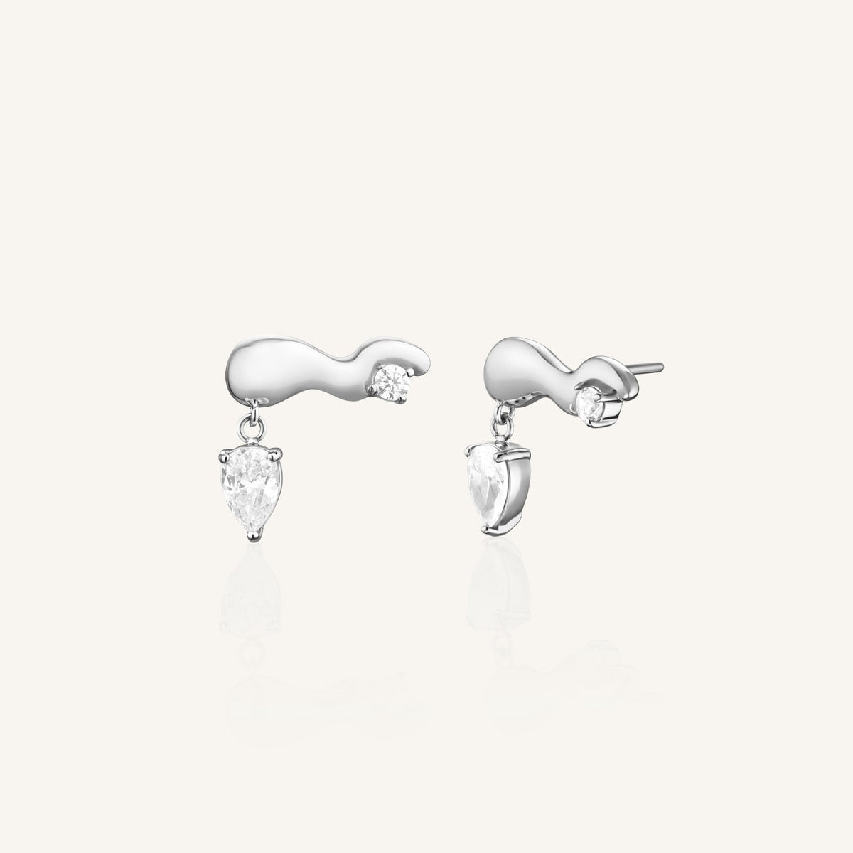 Pendientes Ola de Cristal JEWSG-J1300,leftcolumn