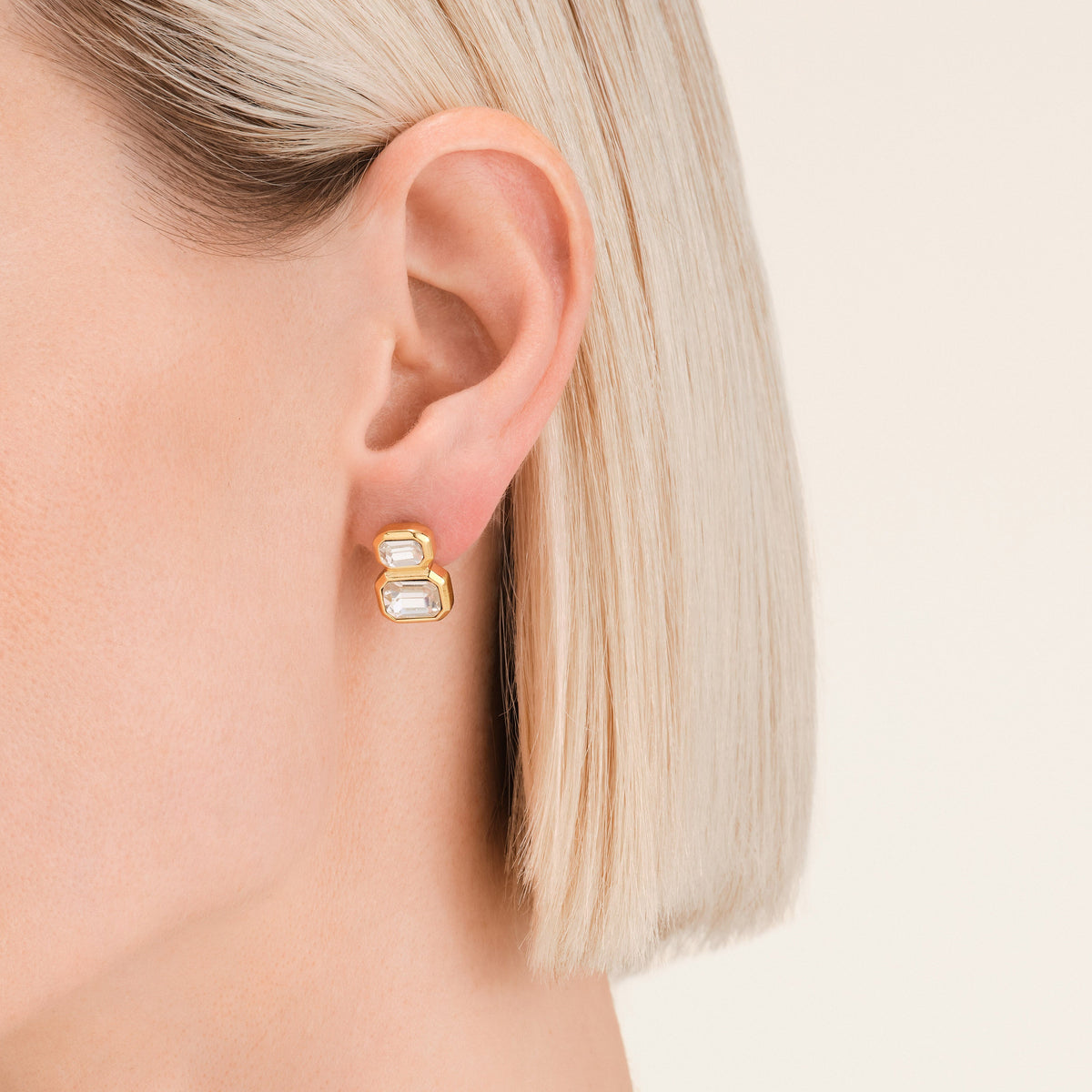 Pendientes Doble Octágono leftcolumn