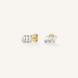 Pendientes Triple Baguette leftcolumn