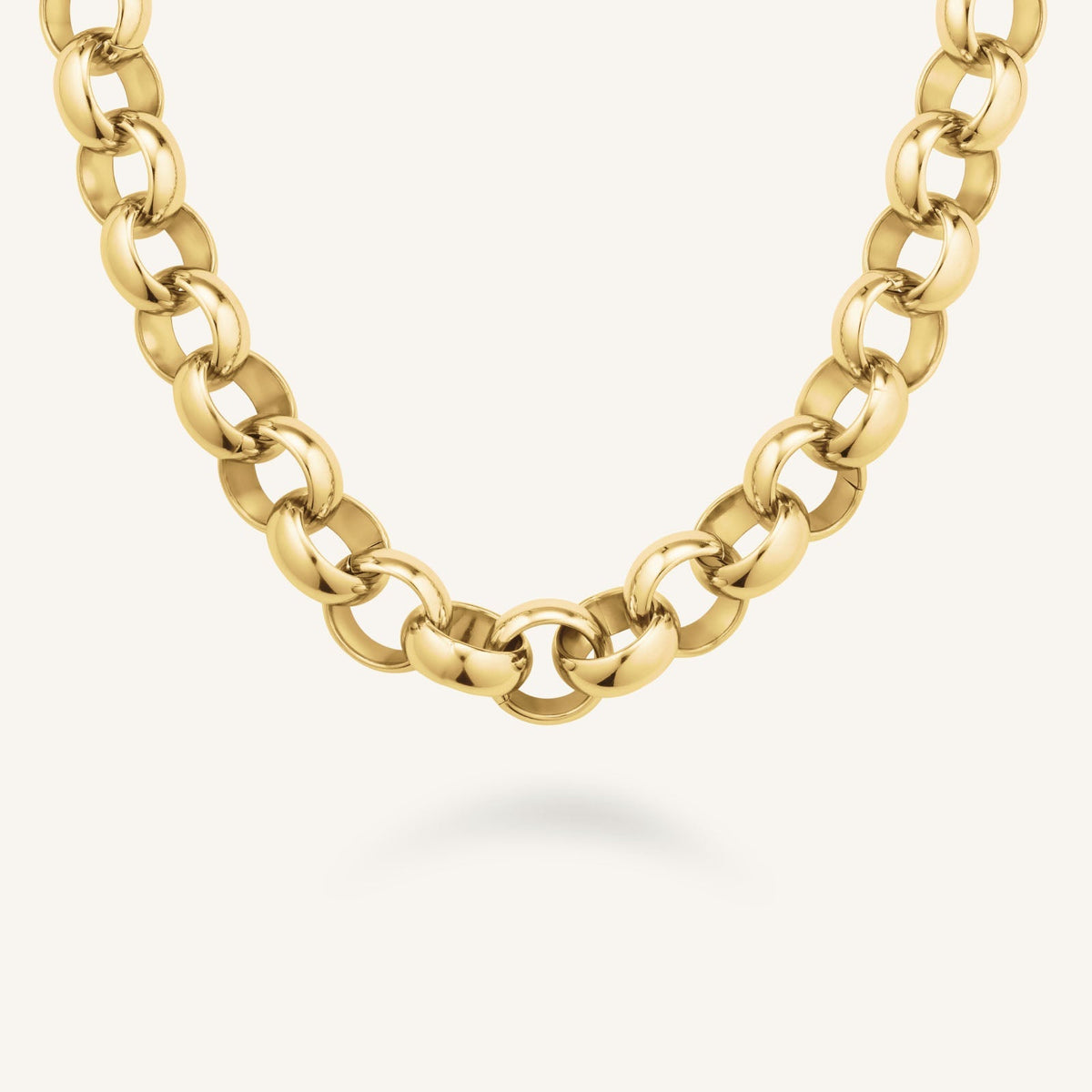 Collar De Aros Gruesos JNCNG-J892,leftcolumn