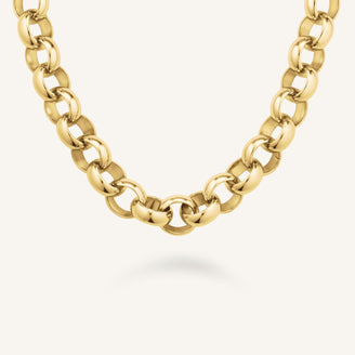 Collar De Aros Gruesos JNCNG-J892,leftcolumn