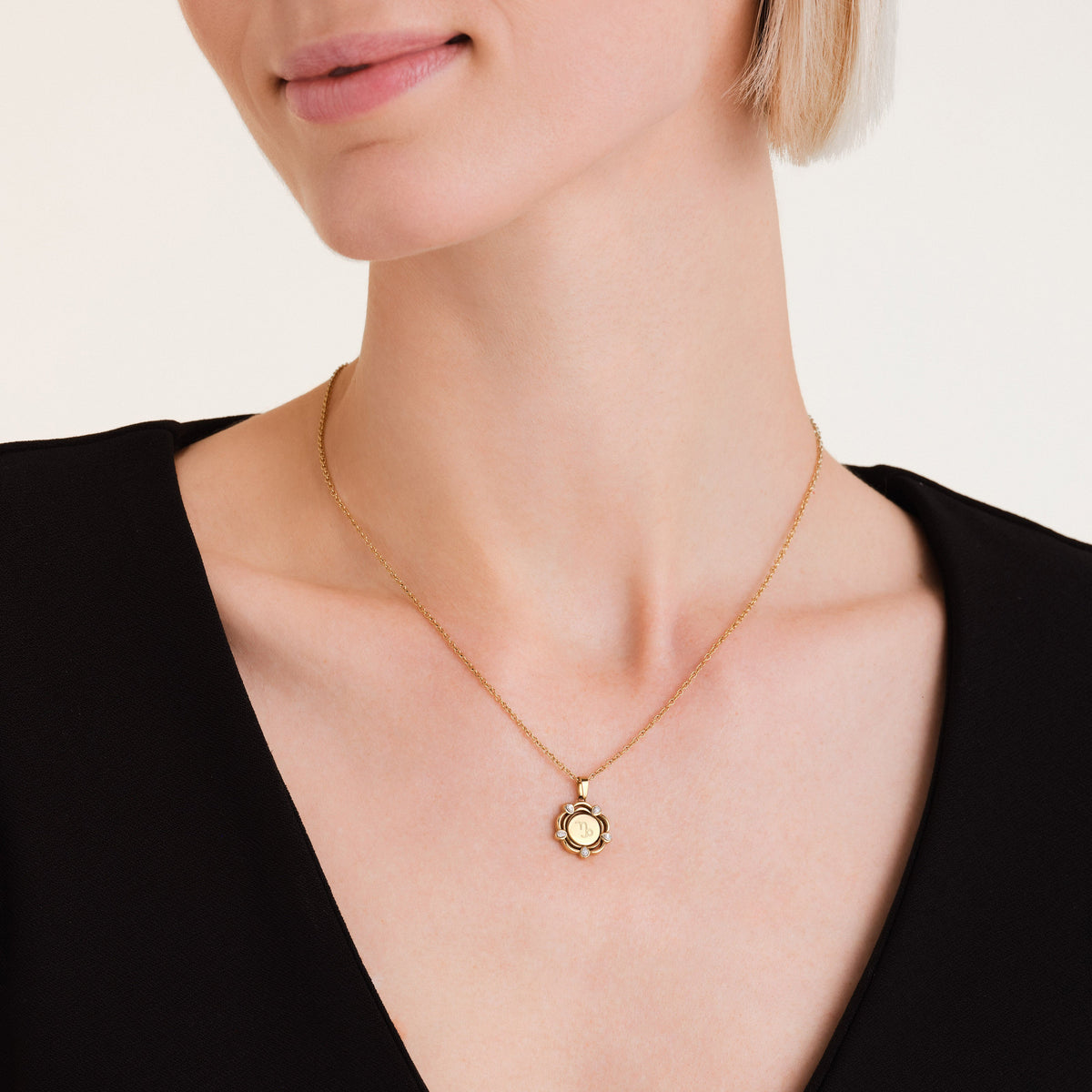 Collar Colgante De Moneda JNCPG-J1149,leftcolumn