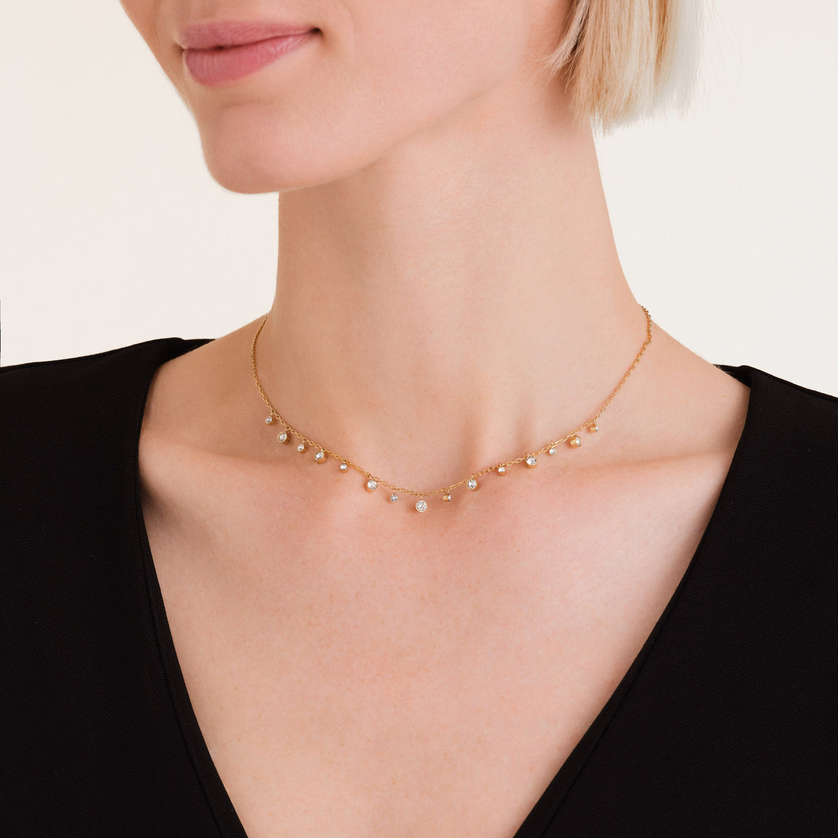 Collar de Cristales Colgantes leftcolumn,