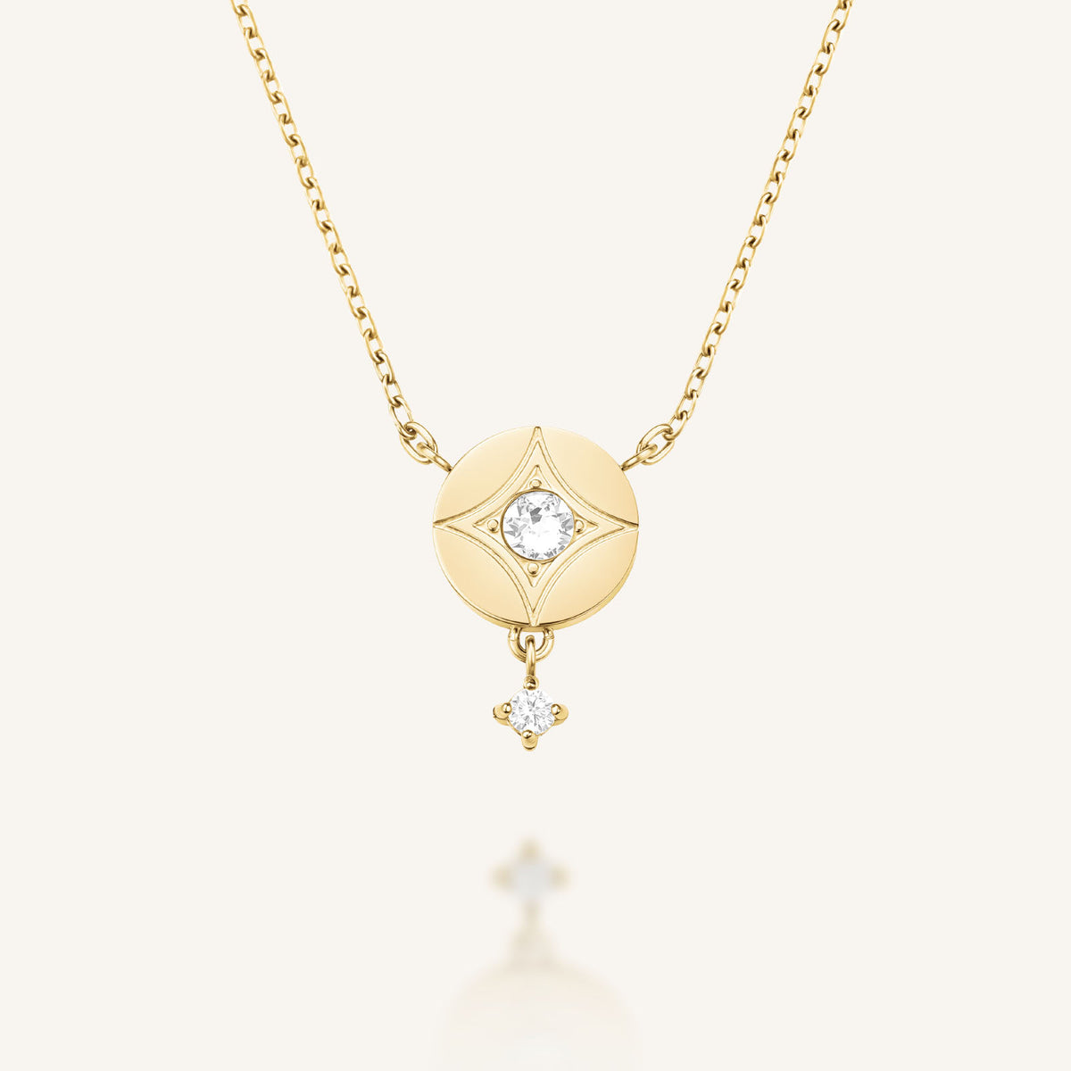 Collar Moneda Estrella JNDCG-J1356,leftcolumn