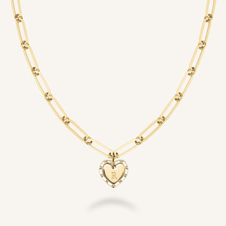 Collar Baguette De Corazón JNHBG-J1148, leftcolumn