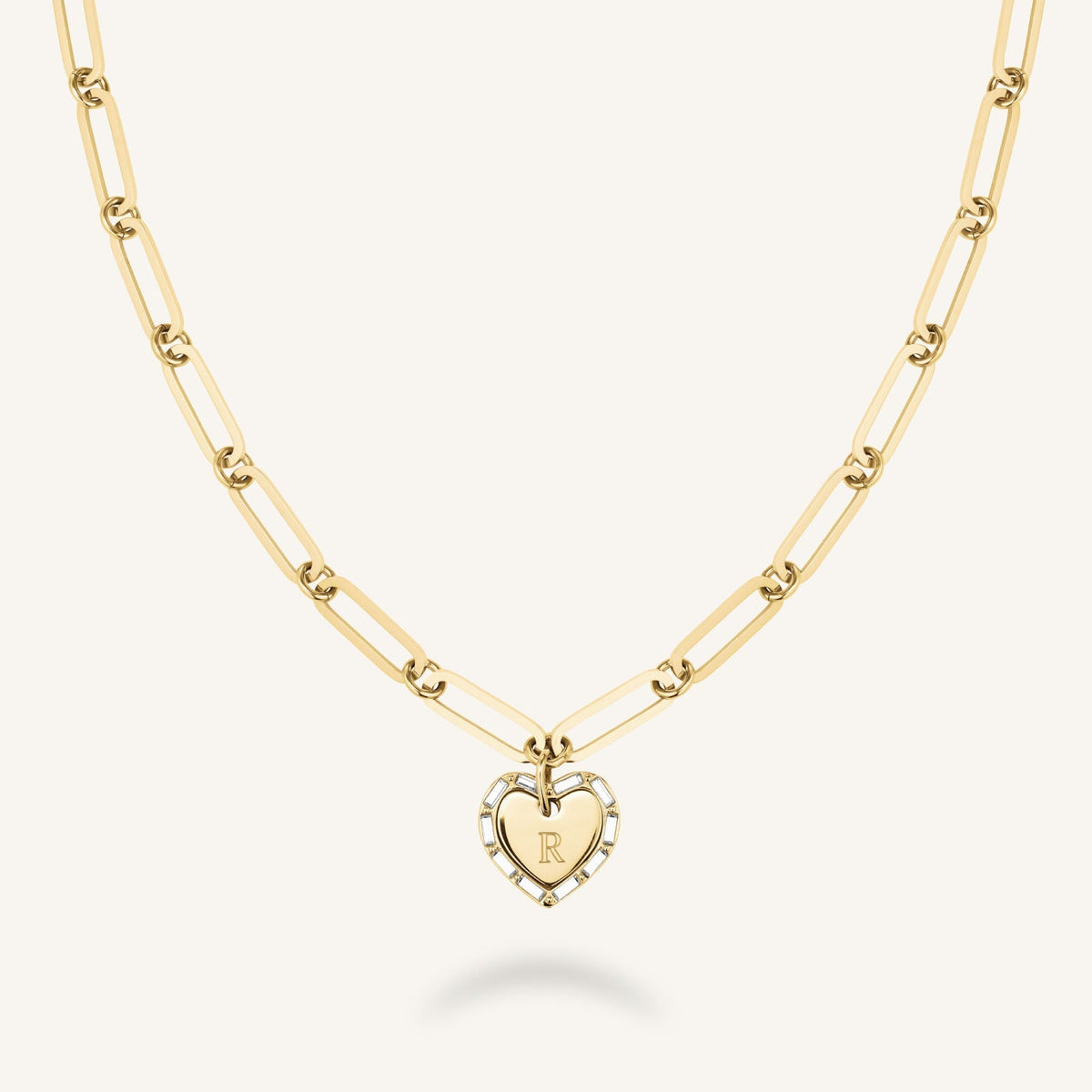 Collar Baguette De Corazón JNHBG-J1148, leftcolumn
