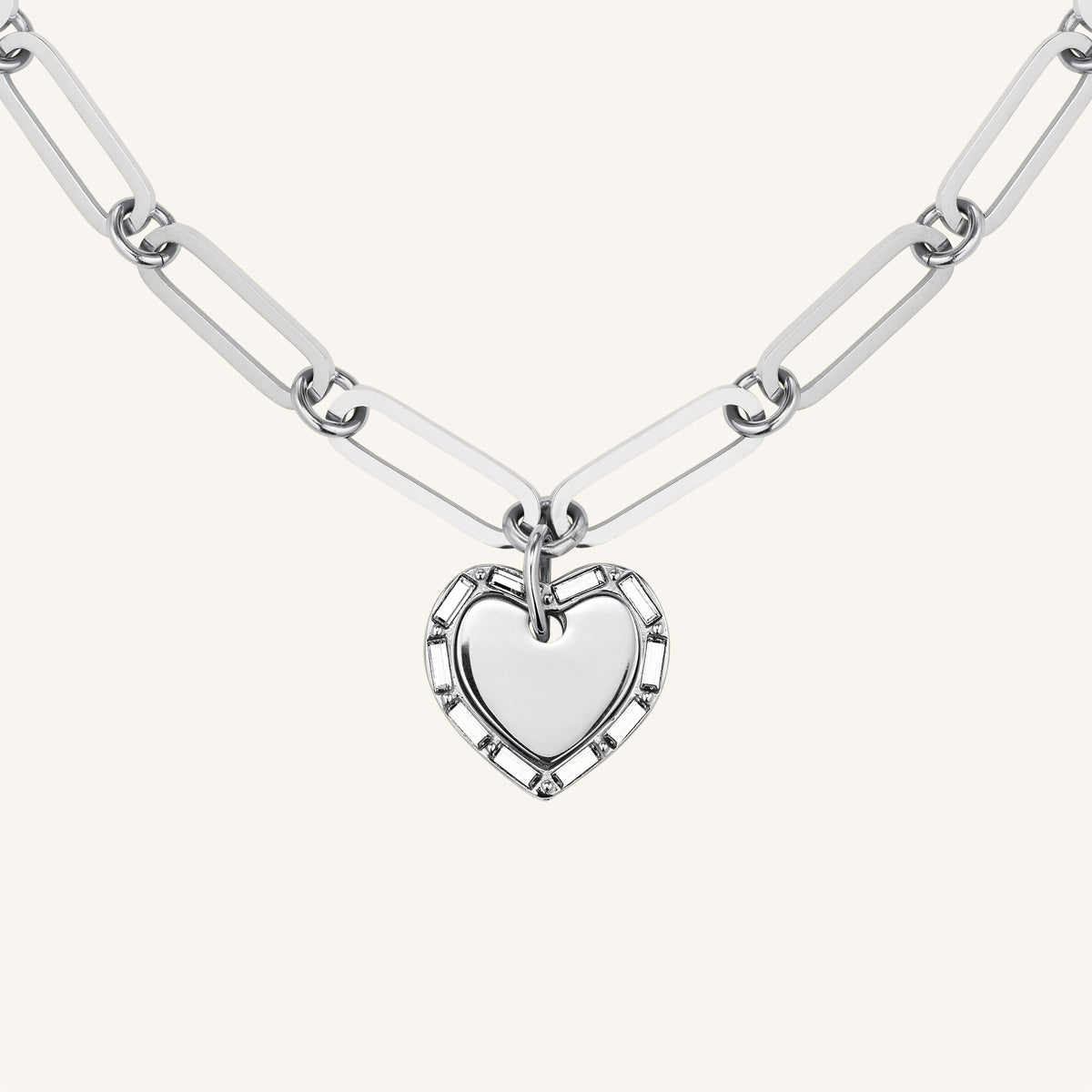 Collar Baguette De Corazón JNHBG-J1148, leftcolumn