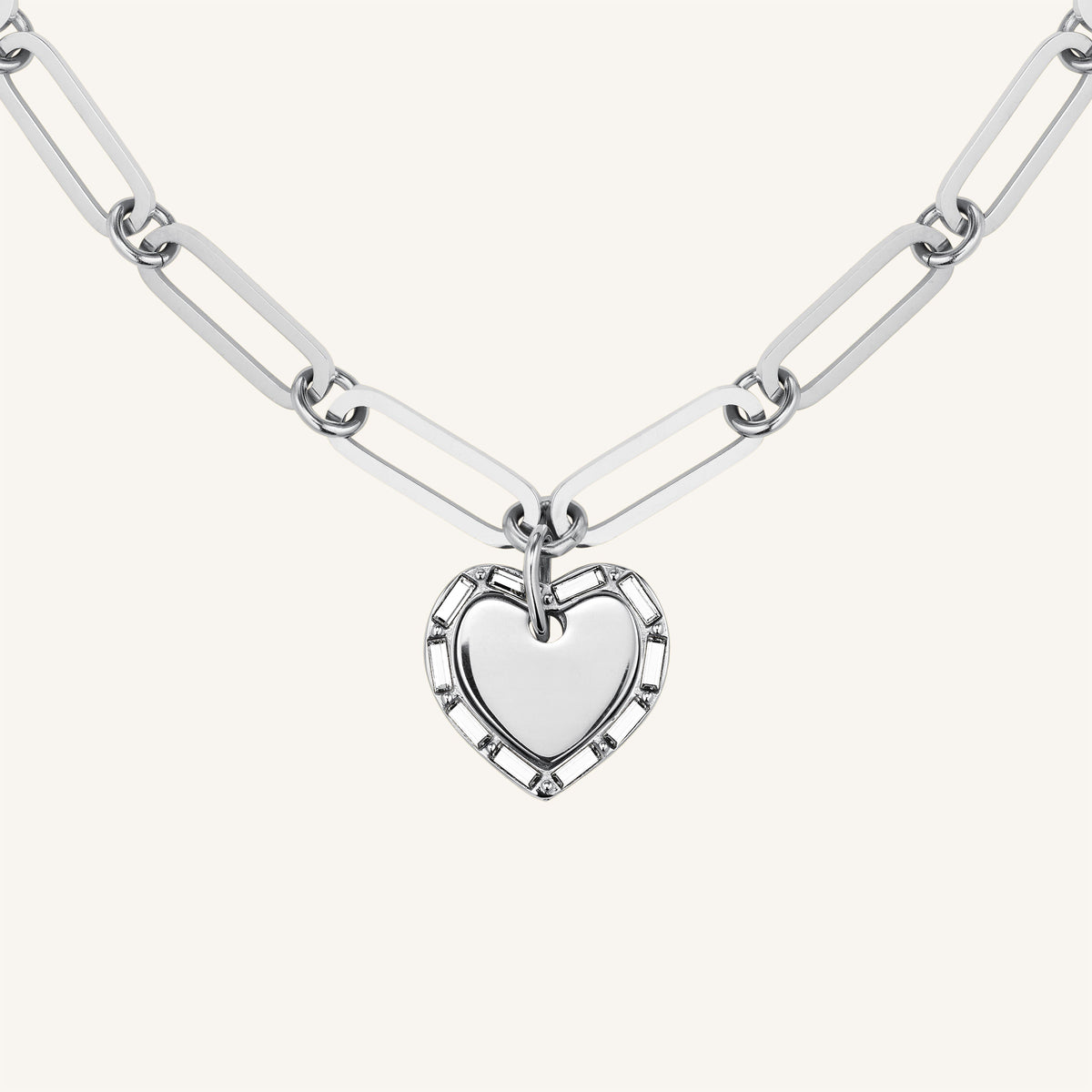 Collar Baguette De Corazón JNHBG-J1148, leftcolumn