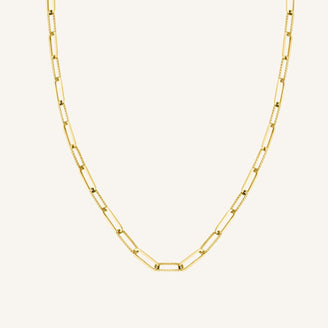 Hammered Chain Necklace leftcolumn