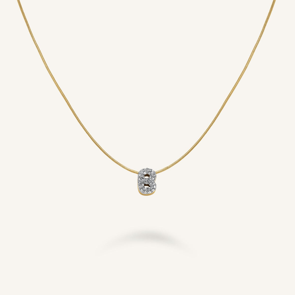 Collar Letra B con cristales leftcolumn