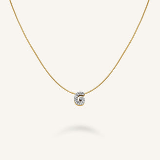 Collar Letra G con cristales leftcolumn