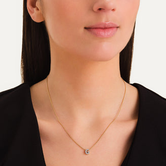 Collar Letra G con cristales leftcolumn